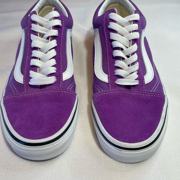 Vans Color Theory Old Skool Skate Sneakers Purple Magic Unisex Wm’s 8 Mn’s 6.5 - Picture 5 of 14